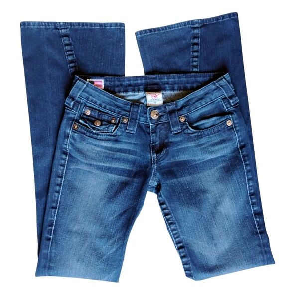 True Religion Joey Twist Hem Flap Pocket Women's Size 25 - Picture 5 of 5